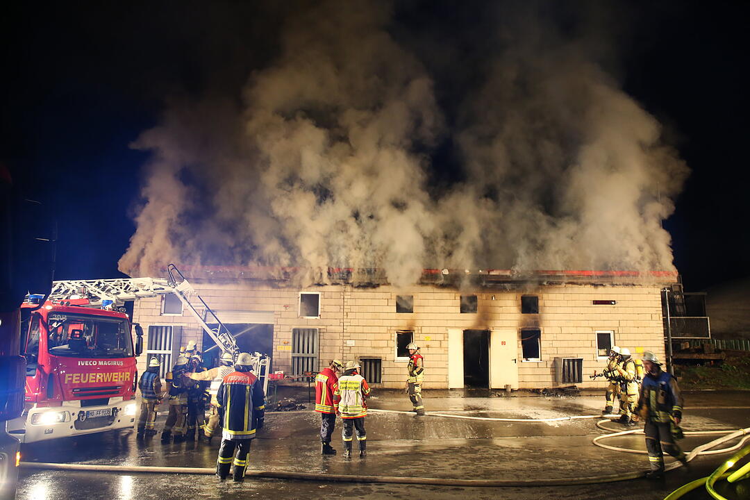 Feuerwehr kann Explosion verhindern
