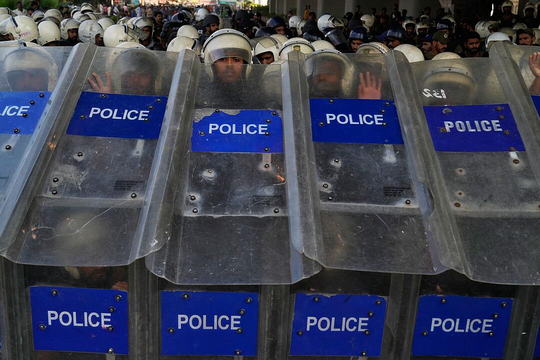Propalästinensische Demonstration in Pakistan