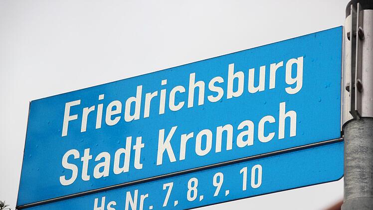 Diese Häuser gehören zu Kronach. Foto: Andreas Schmitt