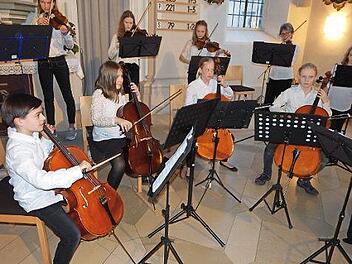 Das Streichensemble der Musikschule Kulmbach ...