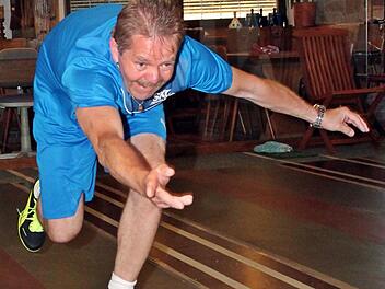 Jiri Vicha trug mit dem Tagesbestresultat von 613 Kegel maßgeblich zum Zittersieg des SKC Staffelstein bei. Foto: Bernd Schwarz