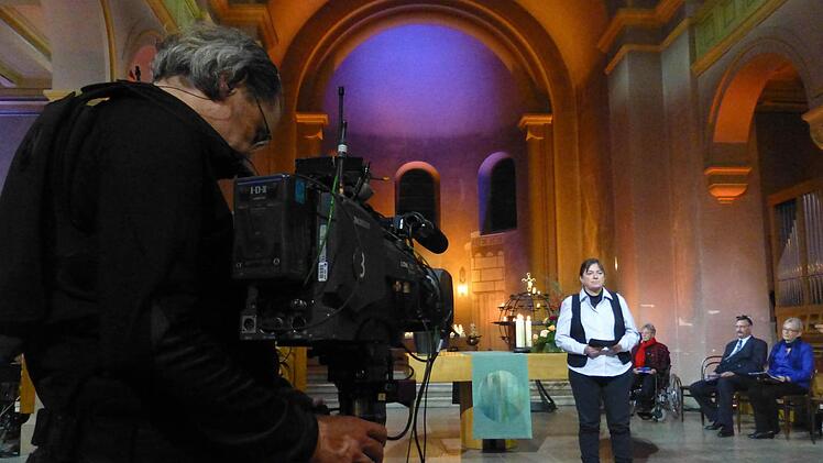 23. November 2014: ZDF-Liveübertragung des Fernsehgottesdienstes aus der Erlöserkirche in Bad Kissingen.