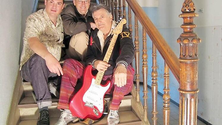 Arne Unbehauen, Helmut Haberkamm und Winni Wittkopp haben am 24. Januar in Hemhofen eine "Fetzengaudi" vor.  Foto: privat