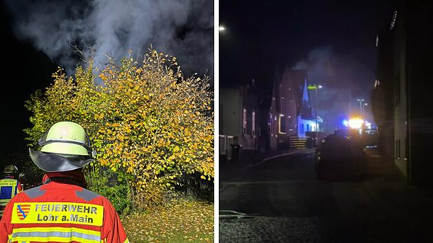 Kreis Main-Spessart: Baum brennt lichterloh - aufmerksamer Nachbar verhindert Schlimmeres