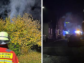 Kreis Main-Spessart: Baum brennt lichterloh - aufmerksamer Nachbar verhindert Schlimmeres