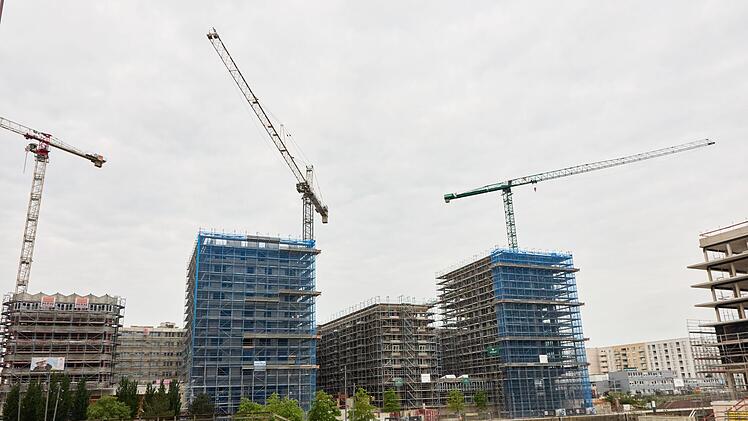 Baustelle in Hamburg