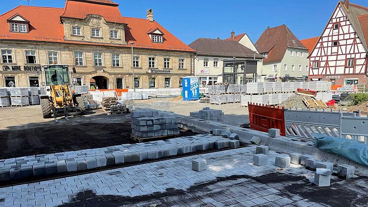 Forchheim: Einiges für den Umbau zu tun - wann der Paradeplatz fertig sein soll