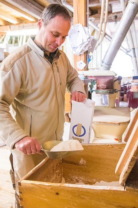 Besuch in der Schaubm&uuml;hle