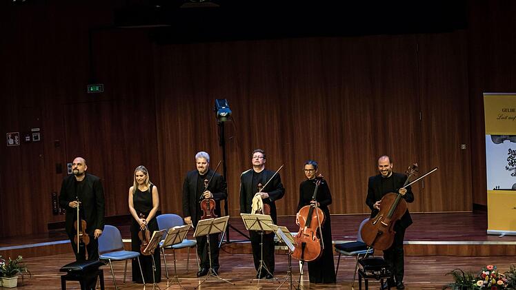 Tolles Coburg-Gastspiel: das Sestetto Stradivari begeisterte im Kongresshaus Rosengarten.Foto: Jochen Berger