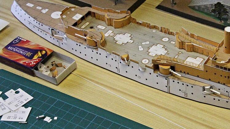 "S.M.S. Victoria Louise" arbeitet Beilner gegenwärtig. Foto: Helmut Will