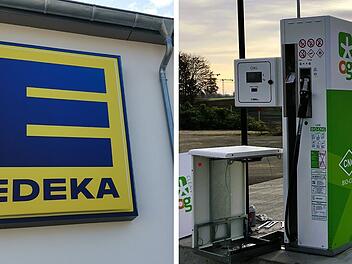 Edeka nimmt in Marktredwitz erste Bio-CNG-Tankstelle in Betrieb