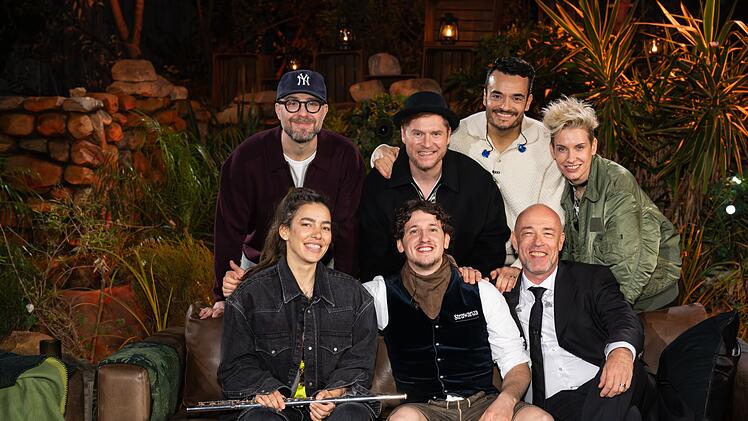 In der 13. Staffel "Sing meinen Song" sind wieder prominente Musiker zu Gast (von oben links nach unten rechts): Mark Forster, Johannes Oerding, Giovanni Zarrella, Deine Cousine, Frida Gold, Tream und Der Graf von Unheilig.