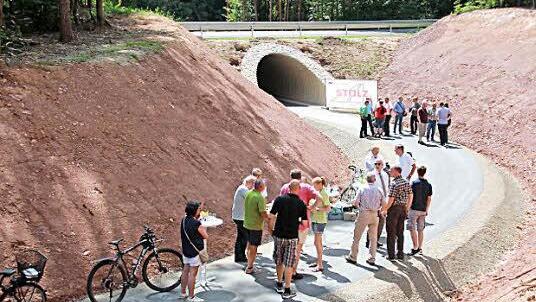 Eröffnung Radweg Albertshausen - Bad Kissingen Foto: Carmen Schmitt