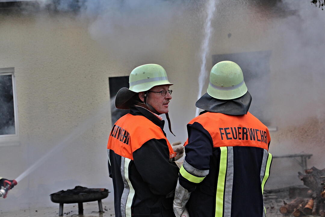 Scheunenbrand in Fischbach