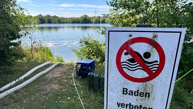 Fischsterben am Kulmbacher Naherholungsgebiet Mainaue