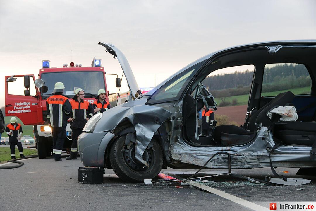 Unfall bei Rauhenebrach