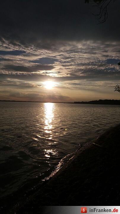 Sonnenuntergang am Chiemsee