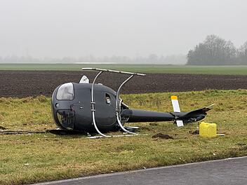 Hubschrauber abgestürzt