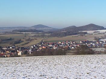 Geroda und die Kuppen der Rhön gehören zum Biosphärenreservat Rhön. Es ist angedacht, dass ein Teil dieses Areals Kernzone werden könnte. Foto: Franz-Peter Ullmann