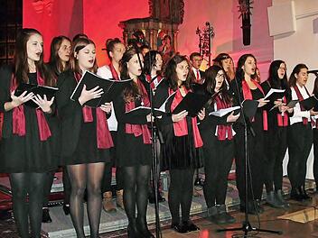 Chor und Band des Benefizprojekts "Musik verbindet" sind am Sonntag, 9. Dezember im Altenkunstadter Gotteshaus zu Gast. Foto: Bernd Kleinert
