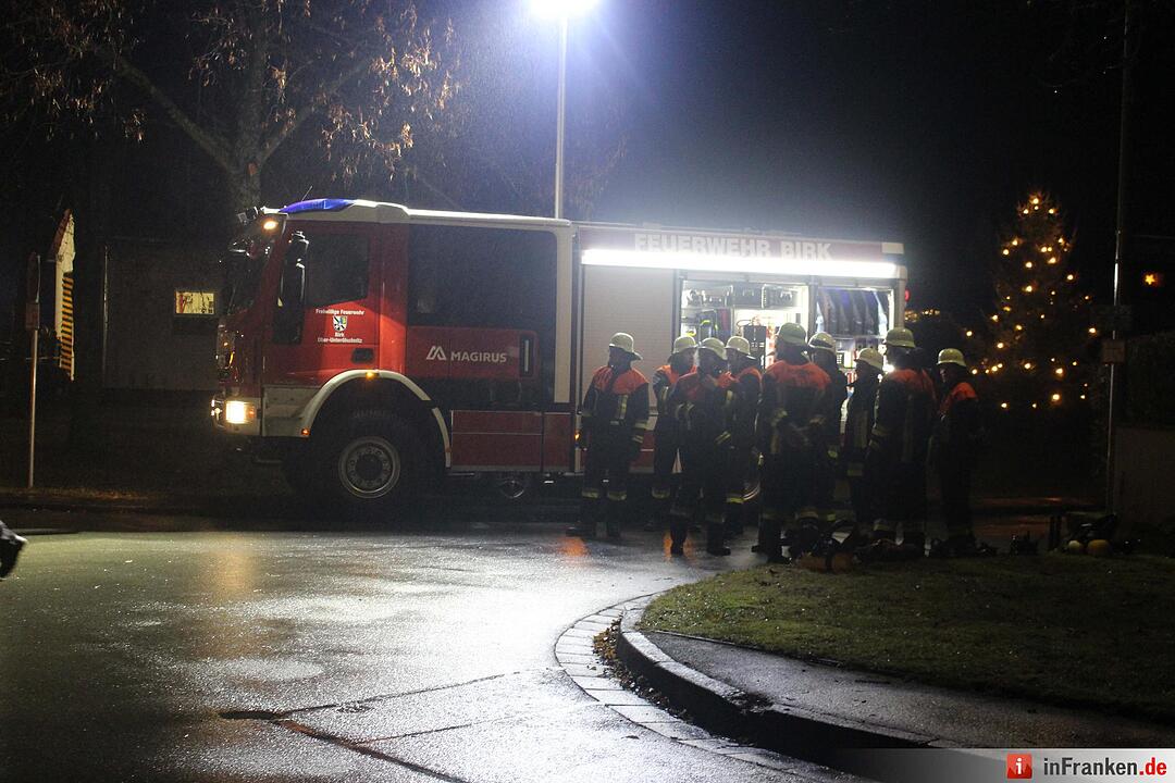Brand eines Einfamilienhauses in Engelmannsreuth