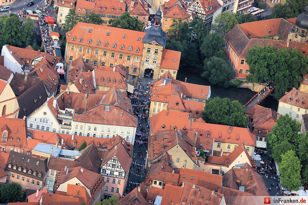 Luftbilder von der Sandkerwa