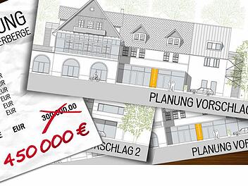450 000 Euro muss die Stadt für die Pläne für drei Sanierungsvarianten der Jugendherberge zahlen. Ob wirklich gebaut wird, ist allerdings mehr als fraglich.