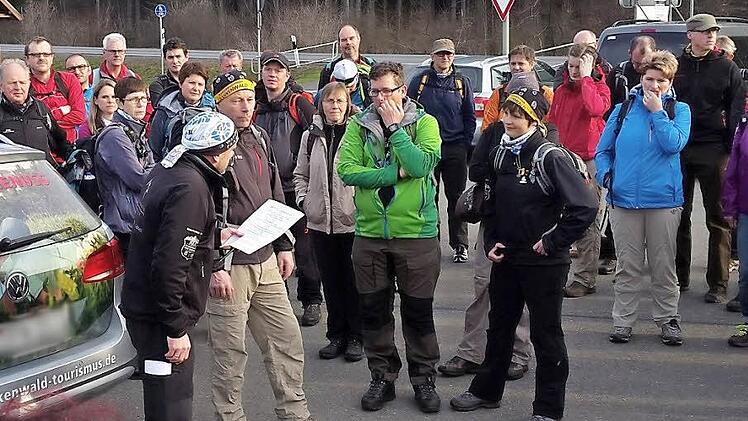 Jeder, der Lust auf eine anspruchsvolle Wandertour hat, ist zum Bootcamp im Vorfeld des Wandermarathons willkommen. Start ist am Samstag um 8 Uhr in Presseck. Foto: privat