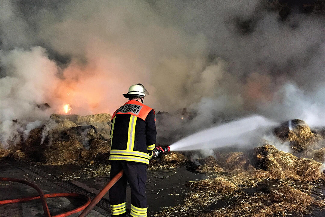 Großbrand in Ochsenfurt