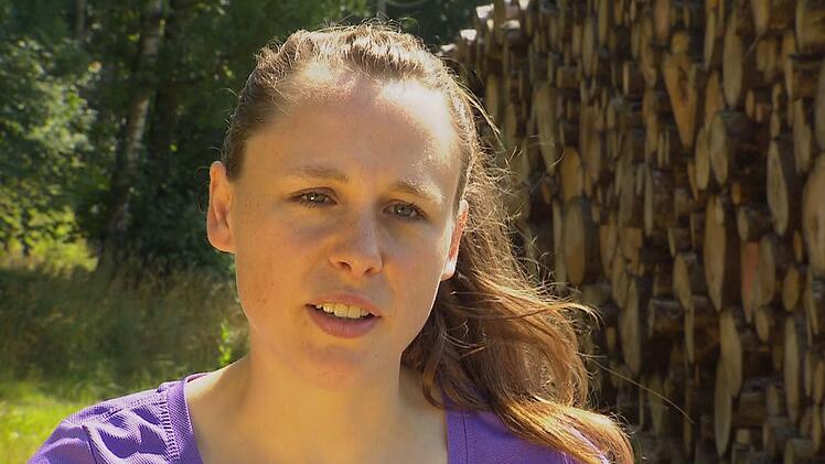 Soldatin Michaela will nicht lange fackeln.