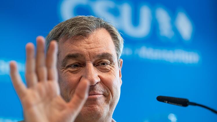 Bayerns Ministerpr&auml;sident Markus S&ouml;der