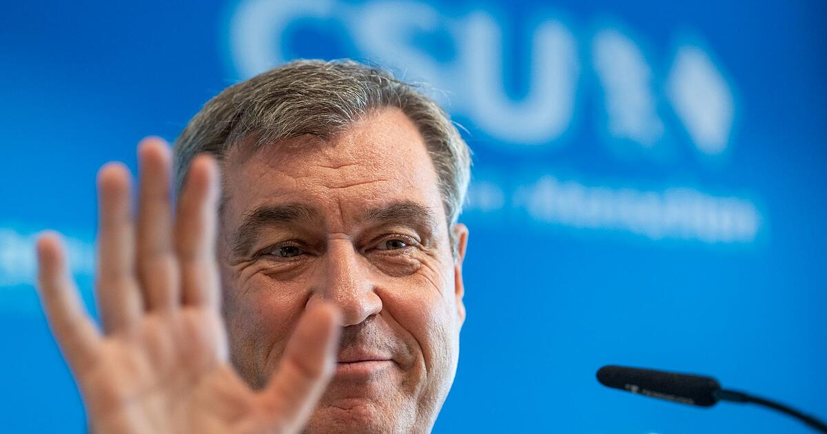 End of the line for Söder? Time for the Minister-President in Bavaria ...