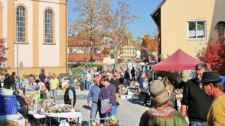 Herbstmarkt in Münnerstadt 2018. Dieter Britz
