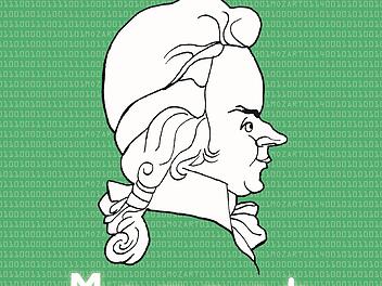 Plakat der Komödie „Mozart googeln“