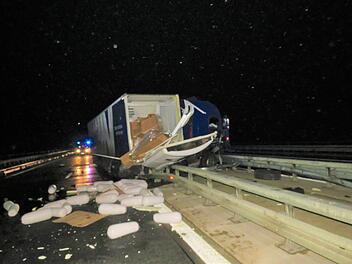 D&ouml;nerspie&szlig;e auf der Autobahn
