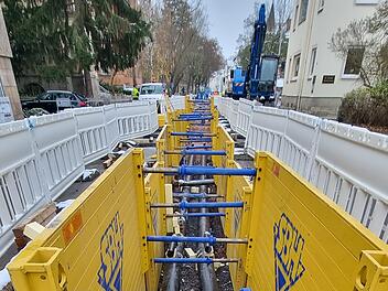 Coburg: Arbeiten in Rosenauer Straße gehen weiter - Teilbereiche gesperrt