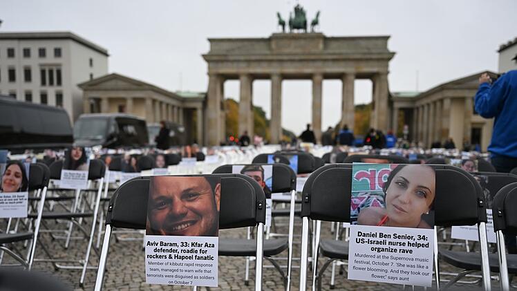 Zweiter Jahrestag Hamas-Angriff - Berlin