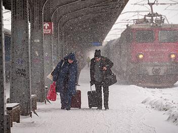 Winterwetter in Rum&auml;nien - Bukarest