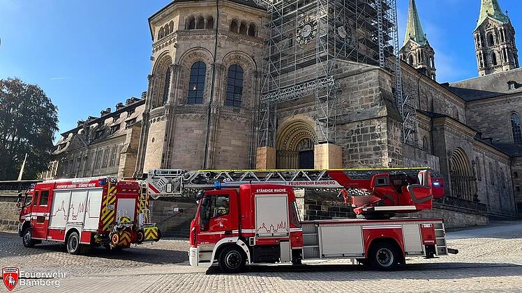 Feuerwehr am Bamberger Dom: Was steckte hinter dem Einsatz?