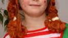 Verschmitzt wie einst Inger Nilsson lächelt die neunjährige Jasmin als Pippi Langstrumpf.