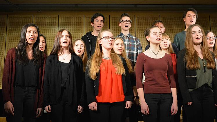 Der Oberstufenchor. Foto: Björn Hein