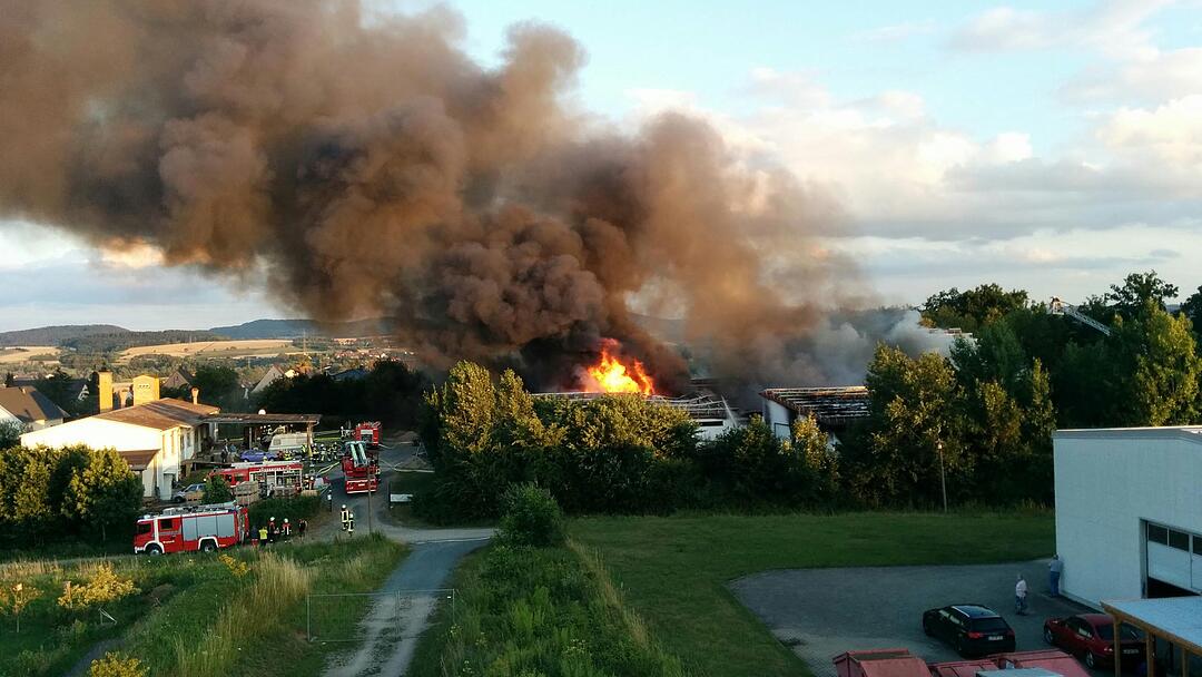 In Marktzeuln ist es in einer Kart-Bahn zu einer Verpuffung gekommen. Ein Mann wurde schwer verletzt.