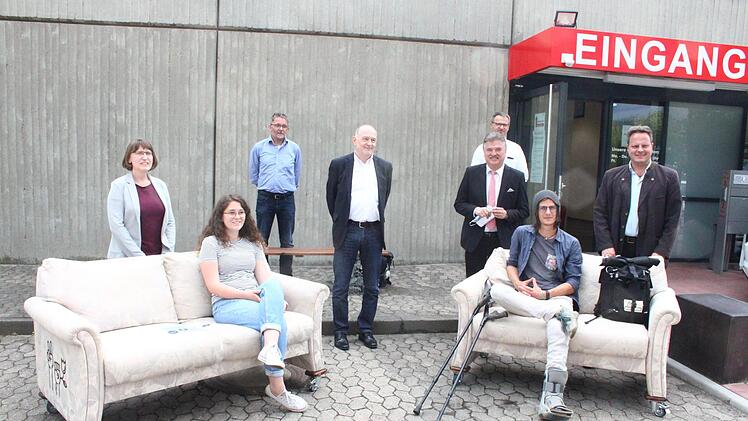 Impressionen von der Arbeit der Kulmbacher Streetworker. Foto: Amelie Theuer