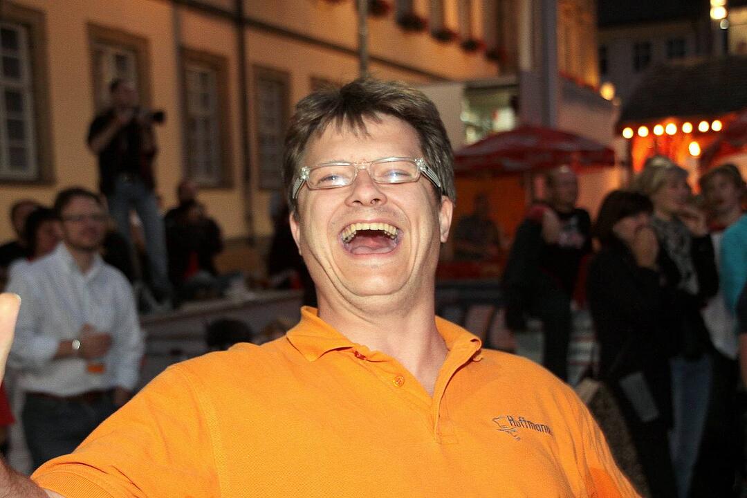 Meisterfeier Brose Baskets Bamberg Maxplatz