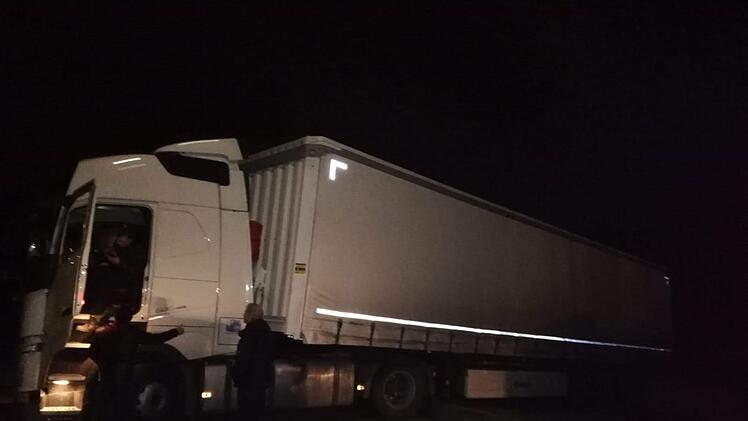 Zeitraubend war das nächtliche Wendemanöver.Foto: privat