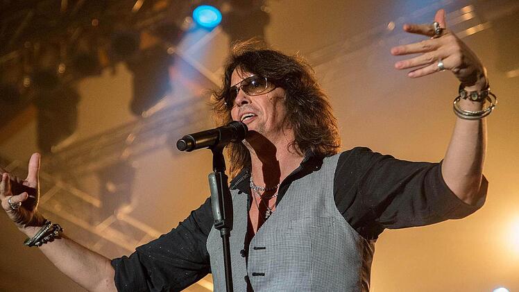 Erinnert irgendwie an Mick Jagger von den Stones: Kelly Hansen von den Foreigners.