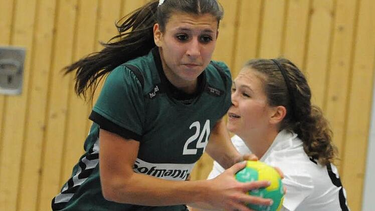 Ehrgeizig und stets motiviert: Anna Zimmer (links) von der SG Garitz/Nüdlingen. Foto: Hopf