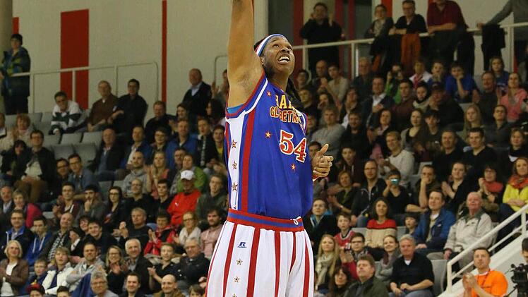 Am Dienstag waren die Harlem Globetrotters zu Gast in Coburg. Foto: Matthias Hoch