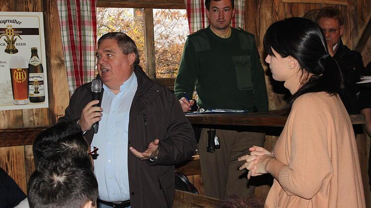Aus der Podiumsdiskussion in Kronach. Foto: Veronika Schadeck