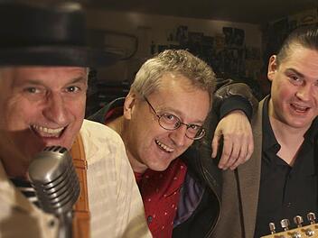 Winni Wittkopp, Helmut Haberkamm und Arne Unbehauen sind als Trio nun auch im Theater am Michelsberg (TaM) zu erleben.  Foto: pr